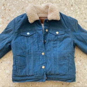 BRAND NEW NEVER BEEN WORN Blue Corduroy Jacket